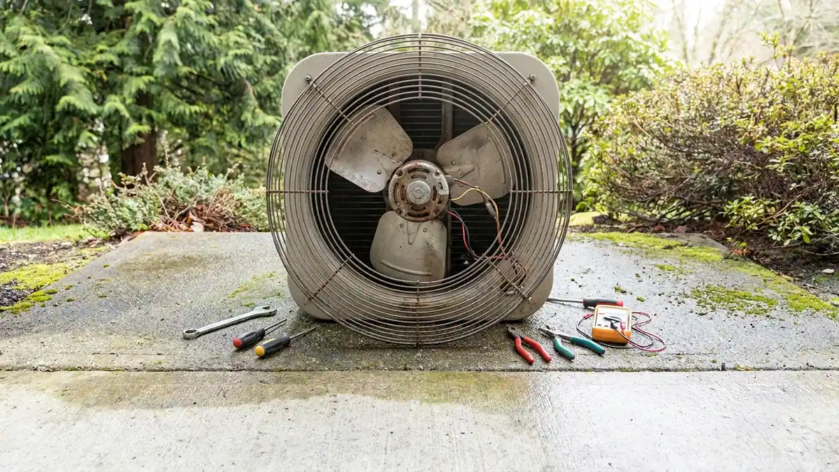 AC or Heat Pump Fan Motor Replacement: Cost and Symptoms