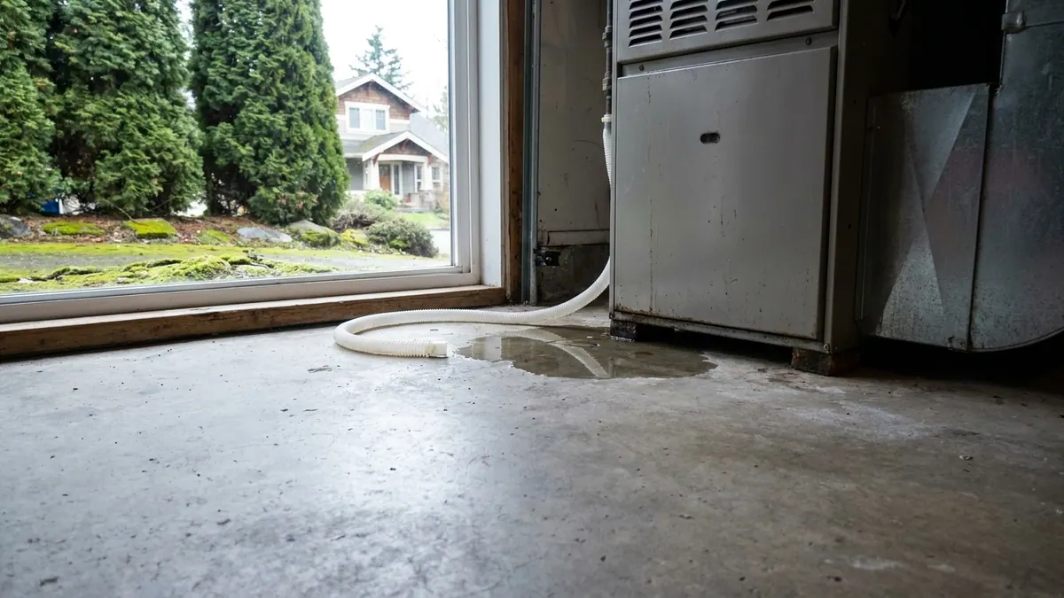 Furnace Leaking Water? Causes and What the Repair Costs