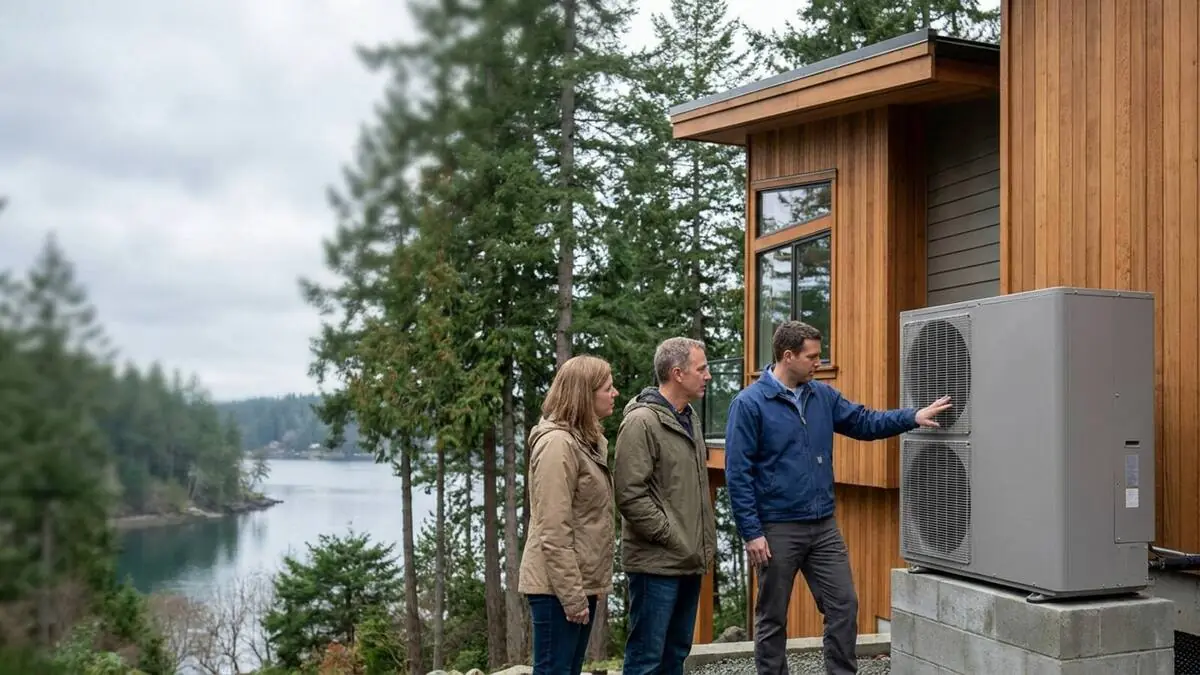 Heat Pump Cost in Gig Harbor, WA: What Waterfront and View Homes Pay