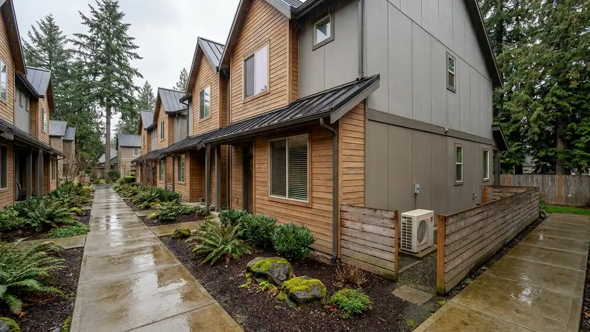 Heat Pumps for Renton Townhomes and Condos: Rules, Space and Cost