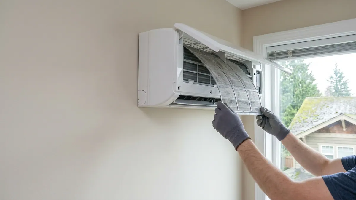 Mini-Split Smells Musty? What Cleaning Costs and Why It Happens Here