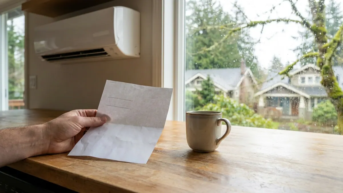 What a Ductless Mini-Split Costs to Run Each Month Here