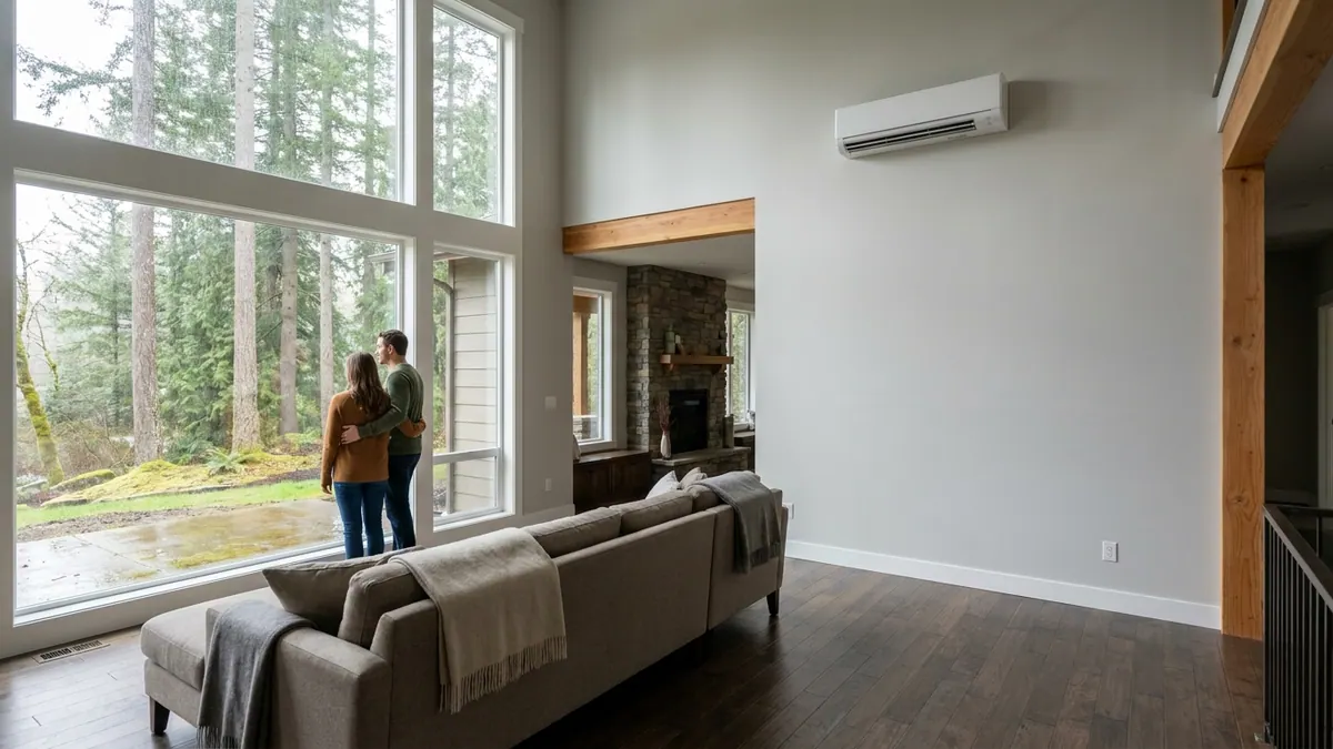 Can Mini-Splits Heat a Whole House in Western WA?
